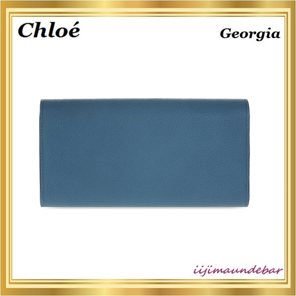 16-17AW新作 クロエ財布スーパーコピー CHLOE/Georgia/ジョージア/長財布/Georgia leather Long Wallet